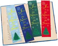 Christmas bookmarks