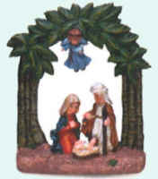 Christmas Manger Ornaments