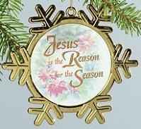 Jesus is the Reason Ornament