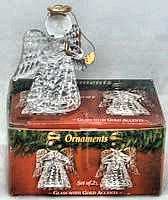 Glass Angel Tree Ornaments