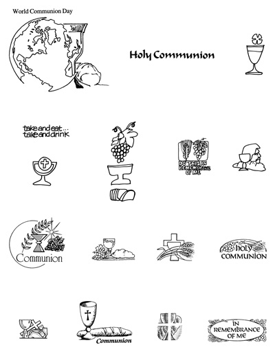 communion clip art