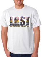 Lost Until Jesus Saved Me Shirt