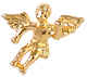 Sitting Angel on My Shoulder Pin