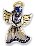 Policeman Guardian Angel Pin  