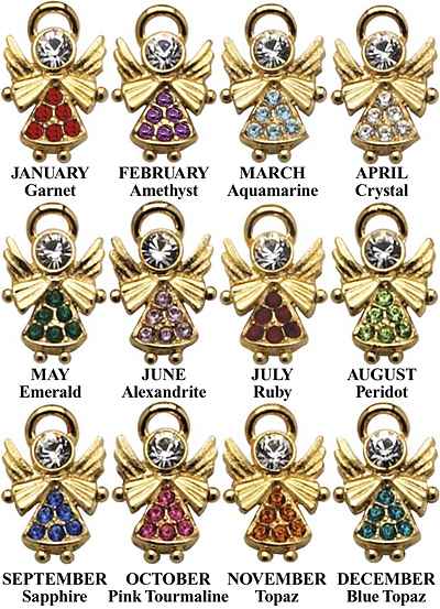 Specify birthstone. January, February,March,April, May, June, July, August, 