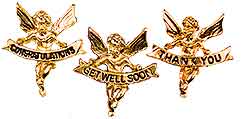 2283 Congratulations, Get Well and Thank You Angel Pins