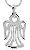 Sterling Angel Necklace