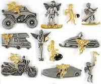 Sport Angel pins 1Tall ATV,Boating,Bowling,Camping,Coaching,Fishing,Motorcycle,Race car,Sking,Snowboard,Snowmobile,Travel.