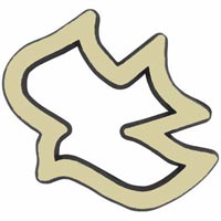 Gold Dove Auto Emblem