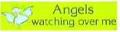 Angels Watching Over Me Bumper Sticker