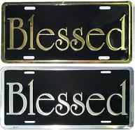 Blessed license plate
