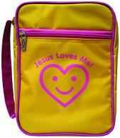 JESUS LOVES ME Medium, or large KID'S Bible covers 