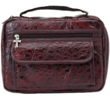 Embossed Lambskin Bible Cover