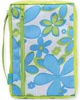 Blue Flower Bible cover