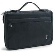 leather bible covers Black