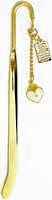 Mustard seed gold bookmark