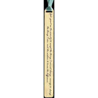 Serenity Prayer Gold Bookmark