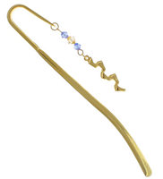 Footprints in the Sand Crook Staff Bookmark  