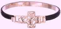 Christian cross bracelet