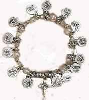 12 Stations of Cross Bracelet