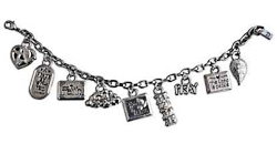 Christian Charm Bracelet Silver   