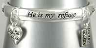 Jesus is my Refuge bracelet
