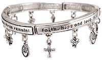 faith hope love braceelts