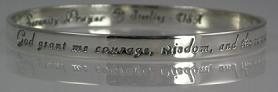 Sterling serentity bracelet
