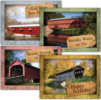 Barn Happy Birthday Cards