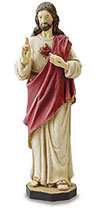 sacred heart statue