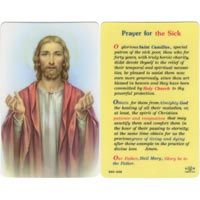 St. Christopher Motorist Prayer Laminated Prayer Card
