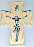 Wall Crucifix 6 Inch Resin 