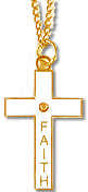 Mustard Seed Cross Necklace
