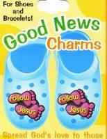 footprints shoe charm