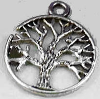 Tree of Life Round Charm 