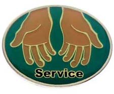 service lapel pins