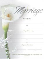 Love Marriage Certificates