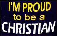 I'm Proud to be a Christian cap
