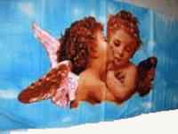 Kissing Angel s Towel