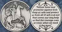 St. George Coin Token Catholic