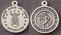 Air Force Pewter Medal Coin