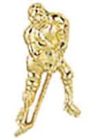hockey pin gold