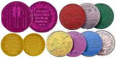 Anodized Aluminum Coin Image
