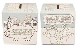 Kids Can Help Coloring Donation Box