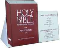 Bible or mission cardboard bank