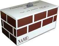 larger box bank cardboard