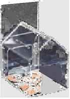 Large House or Church Lucite Donation Box Lucite Donation Box