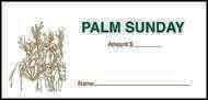 Lenten Palm sunday offering envelopes