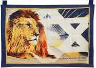 Tapestry Lion of Judah, Blue 