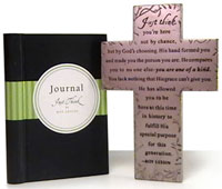 Wall Cross Gift and Journal Set 